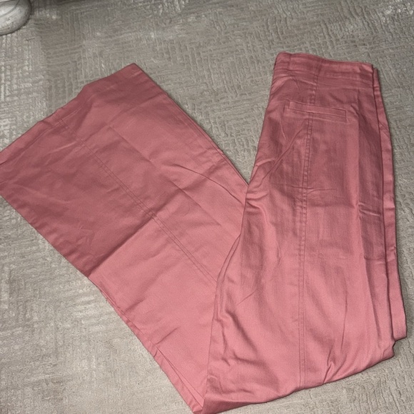Jealous tomato pink flare jeans new without tag size large 14.5 in waist spring - Picture 3 of 3